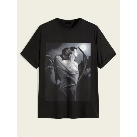 Tricou Dracula cu sacrificiul bumbacului